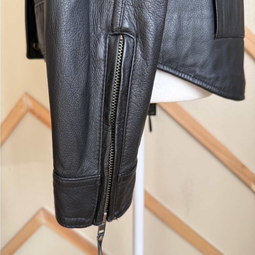 Vintage Harley Davidson “An American Legend” Genuine Leather Jacket * Womens XS - Picture 6 of 15